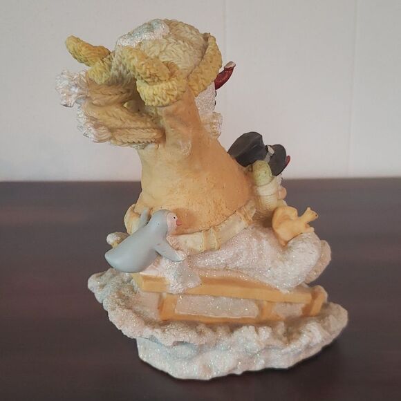 Vintage Russ Berrie & Co. Ice Sculptures -  The Winter Express Resin Figurine - Picture 4 of 10